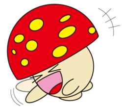 circle face 13 mushroom part 2 sticker #274189