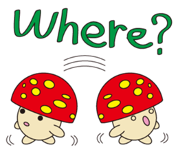 circle face 13 mushroom part 2 sticker #274191