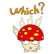 circle face 13 mushroom part 2 sticker #274192