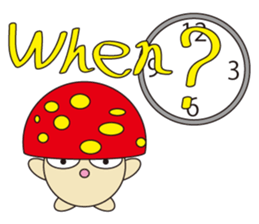 circle face 13 mushroom part 2 sticker #274193