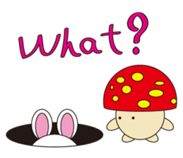 circle face 13 mushroom part 2 sticker #274194