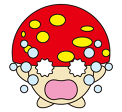 circle face 13 mushroom part 2 sticker #274195