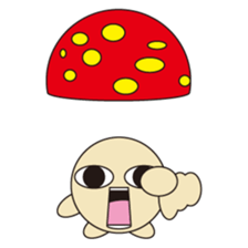 circle face 13 mushroom part 2 sticker #274196