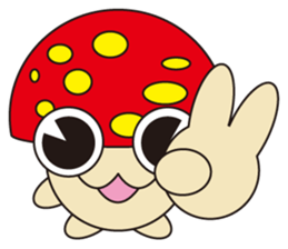 circle face 13 mushroom part 2 sticker #274197