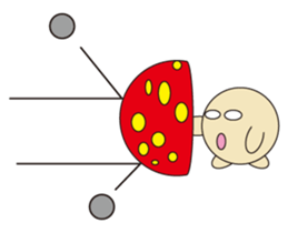 circle face 13 mushroom part 2 sticker #274202