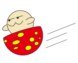 circle face 13 mushroom part 2 sticker #274204