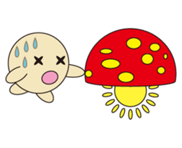 circle face 13 mushroom part 2 sticker #274208