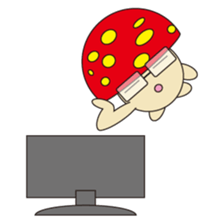 circle face 13 mushroom part 2 sticker #274215