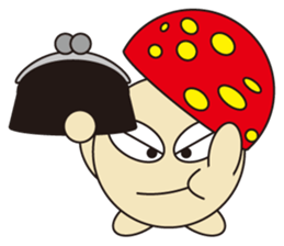 circle face 13 mushroom part 2 sticker #274223