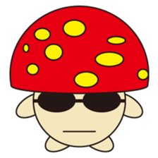 circle face 13 mushroom part 2 sticker #274224