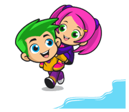 BEST FRIEND FOREVER (SAM AND WILLLOW) sticker #274266