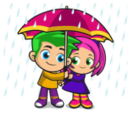 BEST FRIEND FOREVER (SAM AND WILLLOW) sticker #274273