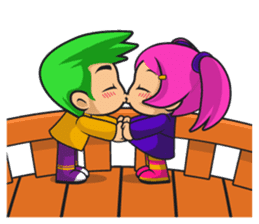 BEST FRIEND FOREVER (SAM AND WILLLOW) sticker #274275