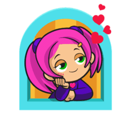 BEST FRIEND FOREVER (SAM AND WILLLOW) sticker #274278