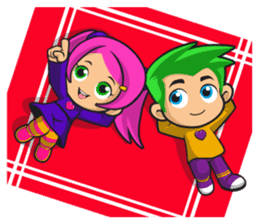 BEST FRIEND FOREVER (SAM AND WILLLOW) sticker #274302