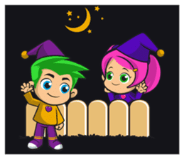 BEST FRIEND FOREVER (SAM AND WILLLOW) sticker #274303