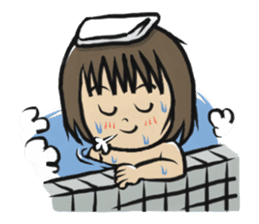 An older sister and younger brother sticker #274798