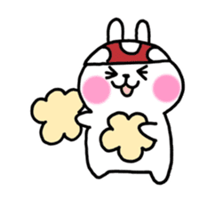 mash rabbit sticker #275332