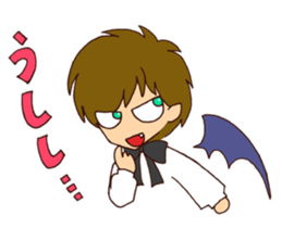 cynical devil's happy life sticker #275346