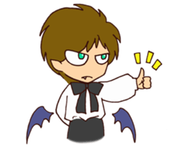 cynical devil's happy life sticker #275350