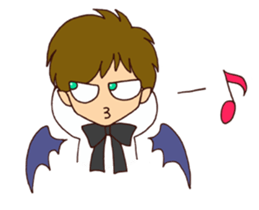 cynical devil's happy life sticker #275352