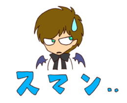 cynical devil's happy life sticker #275354