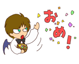 cynical devil's happy life sticker #275356