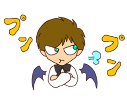 cynical devil's happy life sticker #275358