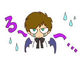 cynical devil's happy life sticker #275359