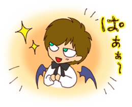 cynical devil's happy life sticker #275367