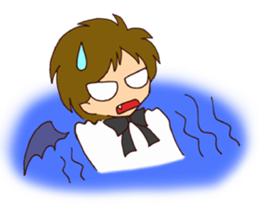 cynical devil's happy life sticker #275375