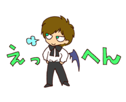 cynical devil's happy life sticker #275379