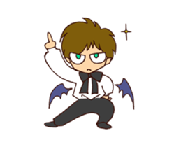 cynical devil's happy life sticker #275382