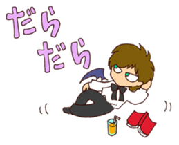 cynical devil's happy life sticker #275383