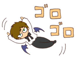 cynical devil's happy life sticker #275384