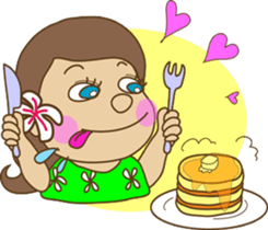 The HULA girl! sticker #275616