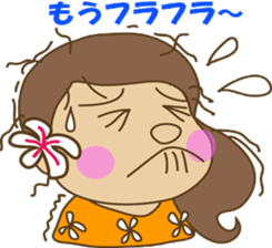 The HULA girl! sticker #275617