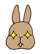 Funny bunny sticker #275646