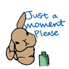 Funny bunny sticker #275660
