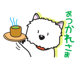 Westie Rutile sticker #275929