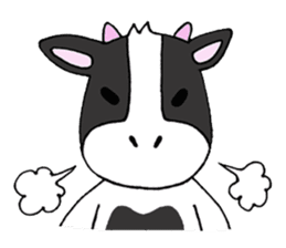 Cow Set sticker #275993