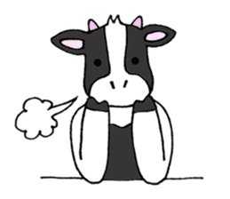 Cow Set sticker #276000