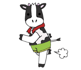 Cow Set sticker #276013