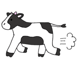 Cow Set sticker #276024