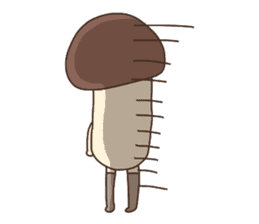 Enokki and Funny mushroom sticker #276243