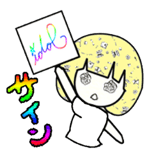 idol otaku-chan sticker #276419