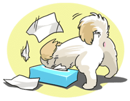 snub nosed dogs love!(English Version) sticker #277200