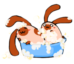 Heart Tail Rabbit sticker #277232