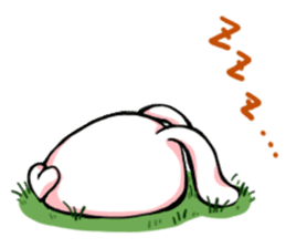 Heart Tail Rabbit sticker #277233