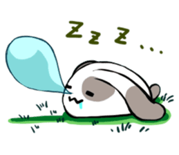 Heart Tail Rabbit sticker #277234